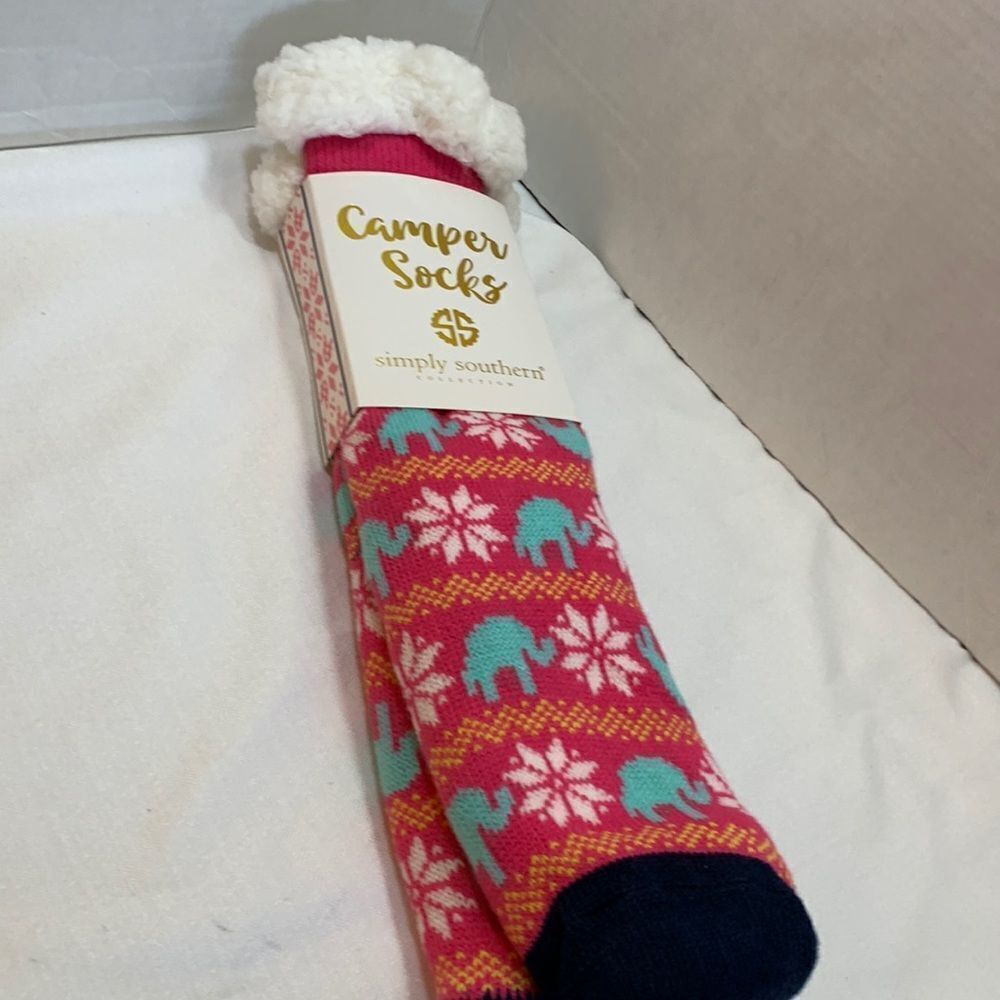Simply Southern camper socks.  One size fits most